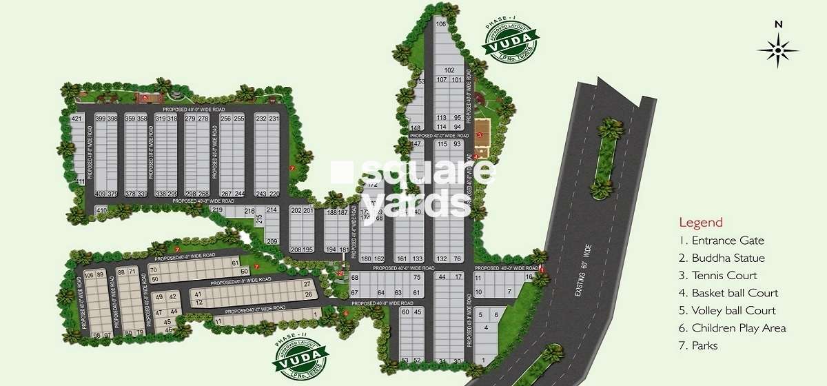 bathini amrutha grand phase 2 project master plan image1