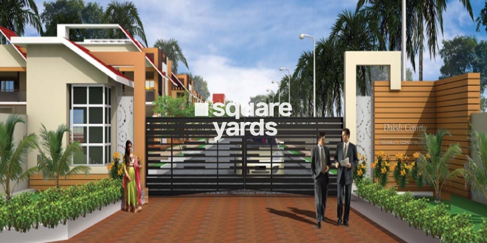 Bharati Daksh County Entrance View