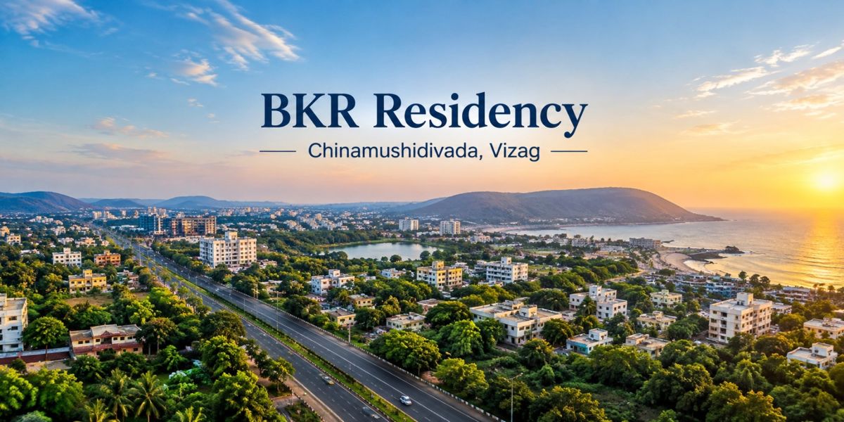 BKR Residency residential project in Chinnamushidivada