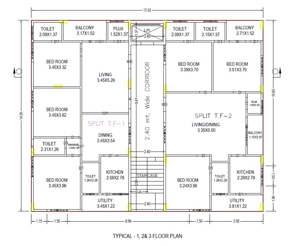 BN Brundavanam Floor Plans