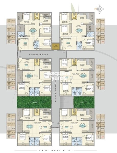 Burugupalli Arya Floor Plans
