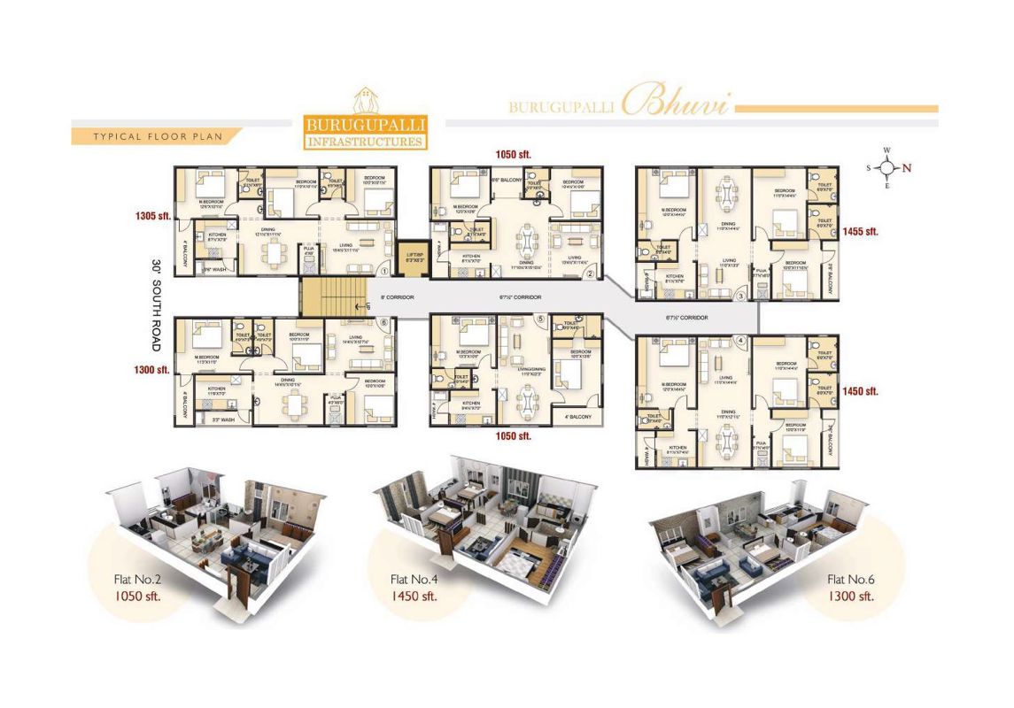 Burugupalli Bhuvi Floor Plans