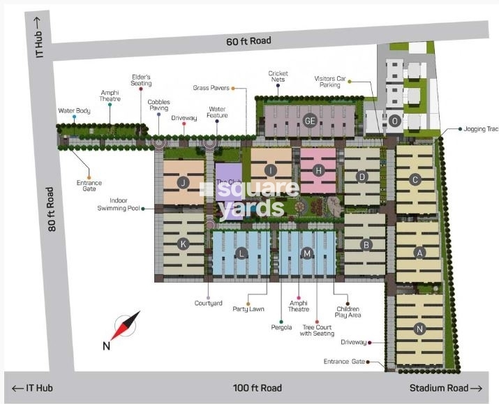 Chalamaji The Address Master Plan Image