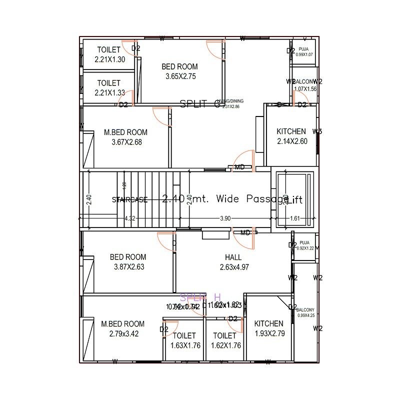 Chilla Skanda Elite Floor Plans