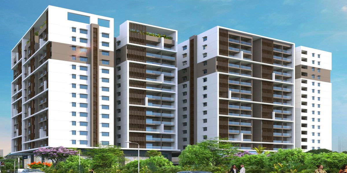 CMR Karlan Grand residential project in MVP Colony