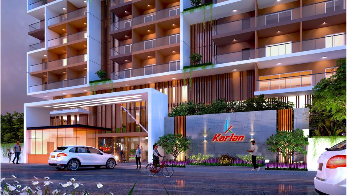 CMR Karlan Residency Entrance View