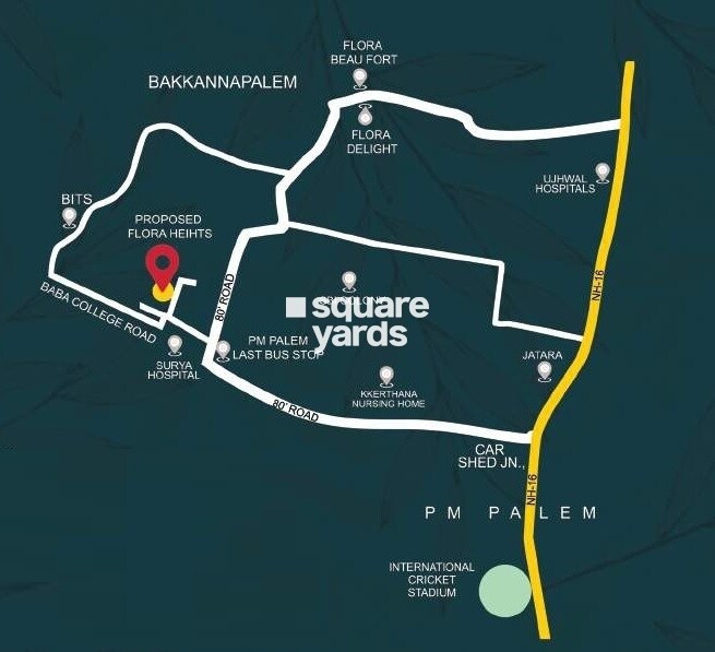 Flora Heights Location Image