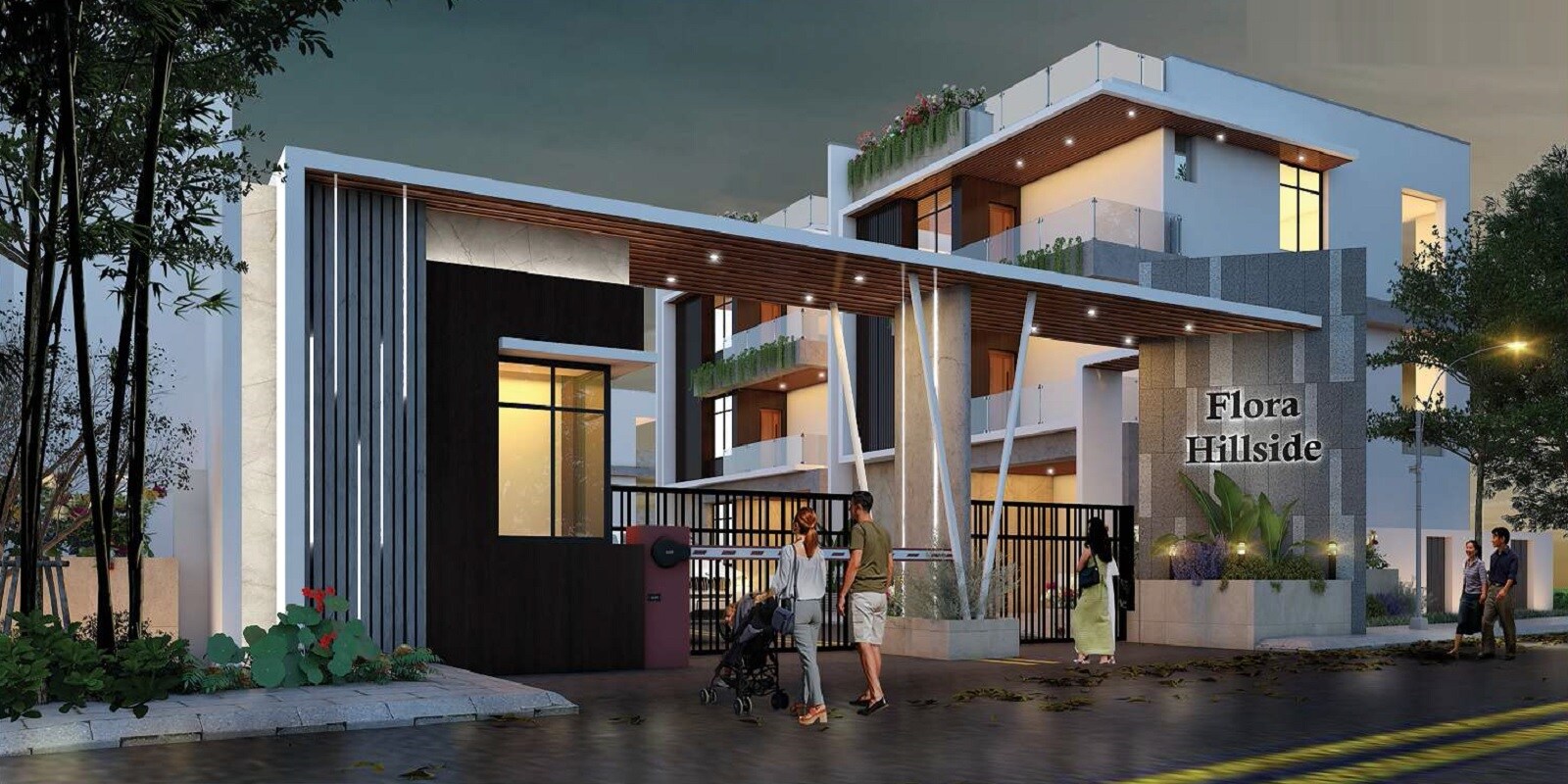 Flora Hillside residential project in Madhurawada