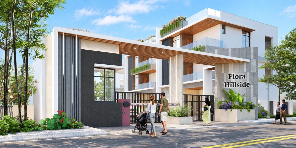 Flora Hillside residential project in Madhurawada