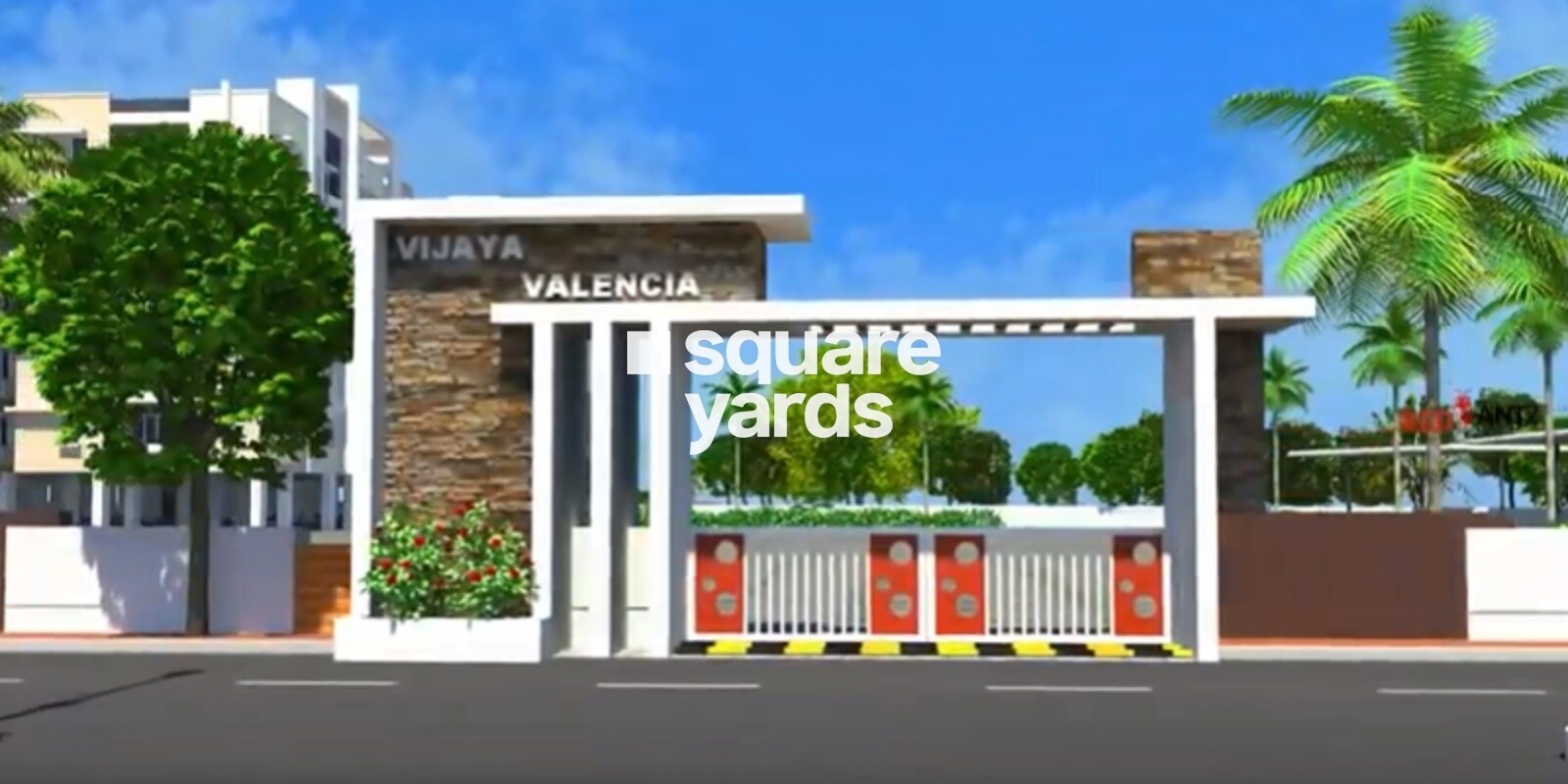 Kavya Vijaya Valencia residential project in Aganampudi
