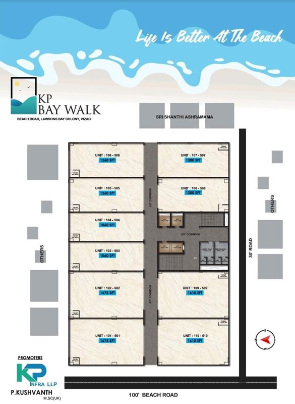 KP Bay Walk Floor Plans
