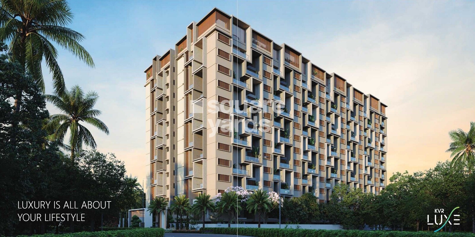 KVR Luxe residential project in Yendada