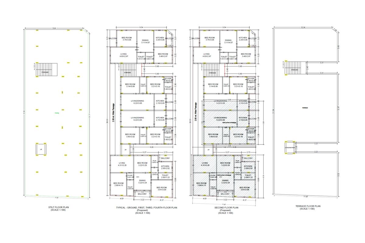 Lakshmi LG Enclave Floor Plans