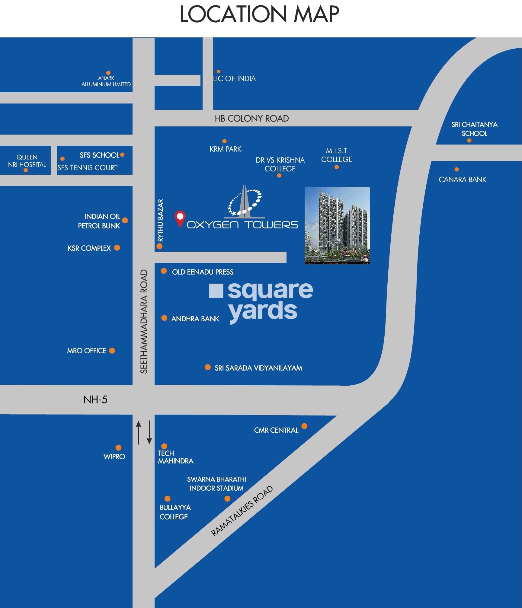 Lansum Oxygen Towers in Seethammadhara, Vizag 1.84 Cr Price List