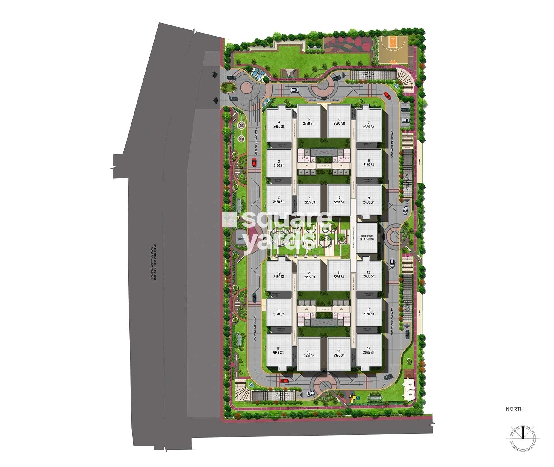 Lansum Oxygen Towers Master Plan 1