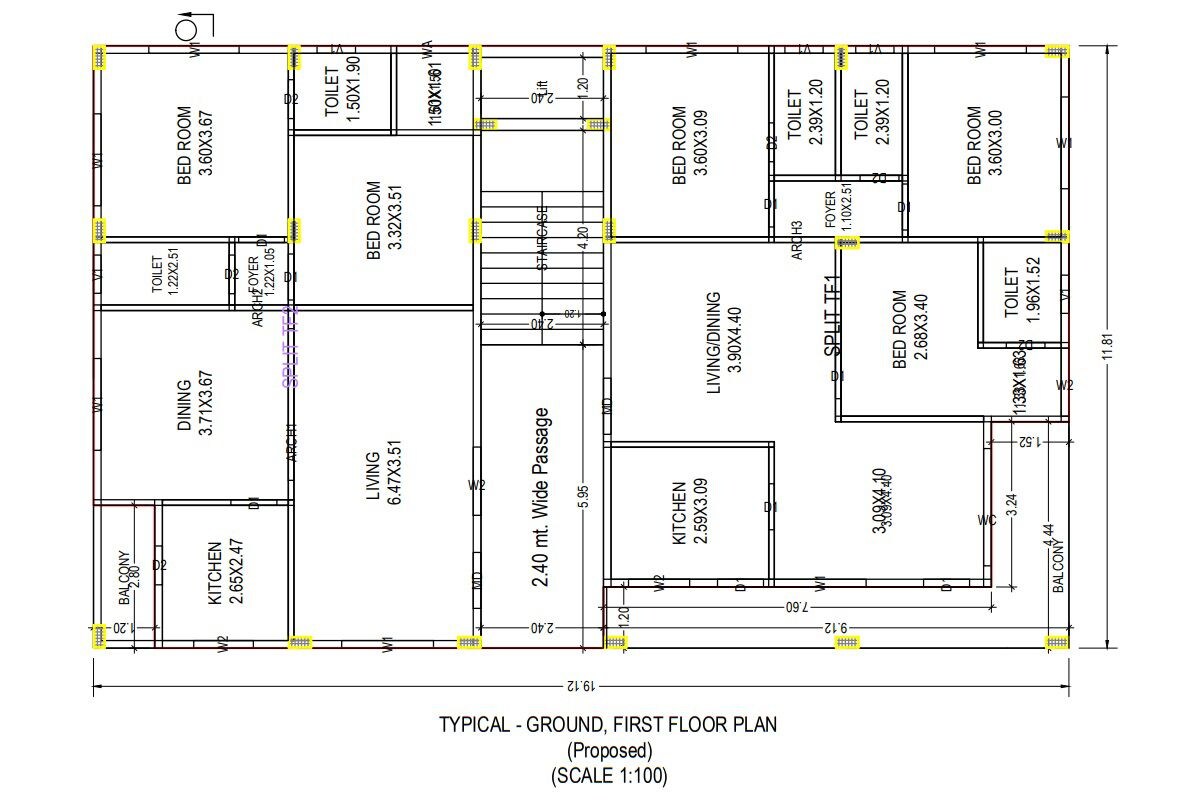 Lee Residency Floor Plans