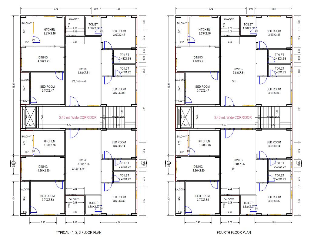 Maha Sree Chandana Celestiala Floor Plans