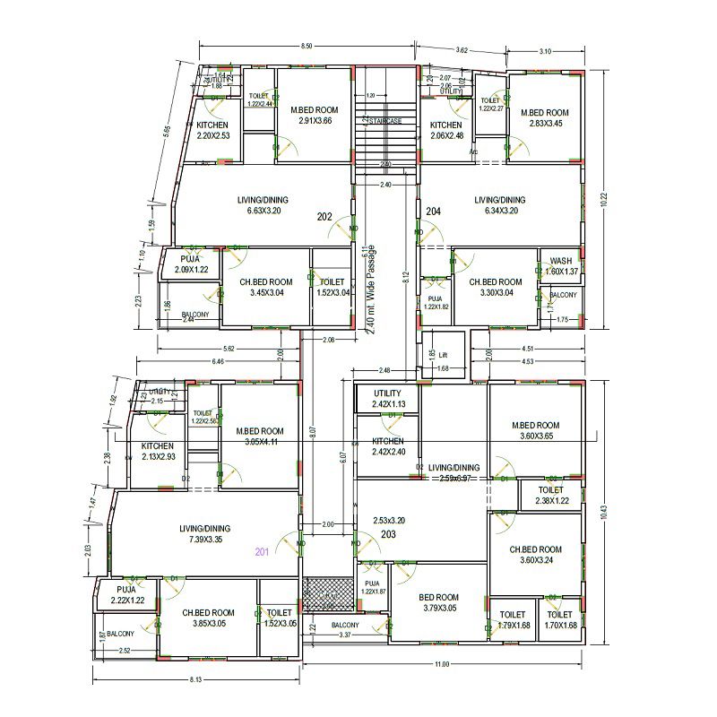 Mathru Shiva Ganga Grand Floor Plans