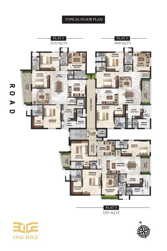 Mihika One Edge Floor Plans
