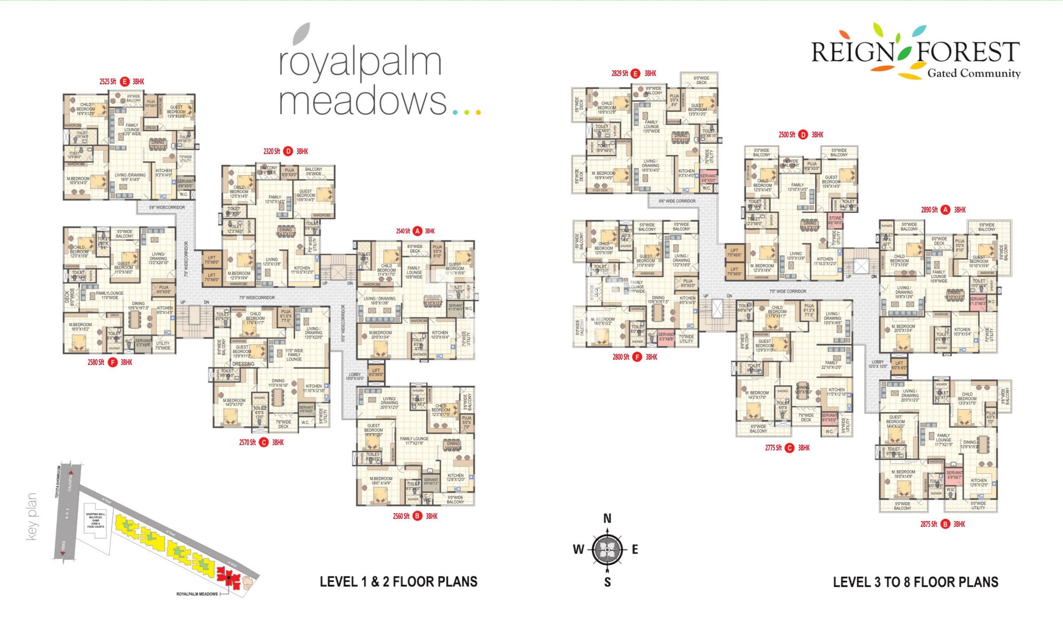 Omcon Reign Forest Floor Plans