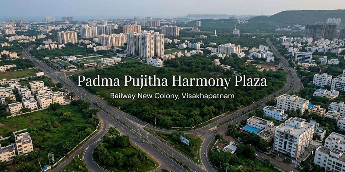 Padma Pujitha Harmony Plaza residential project in Railway New Colony