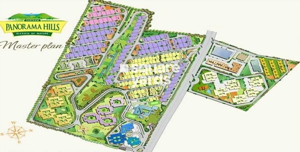 Panorama Hills Daffodils Serene Villas Master Plan Image