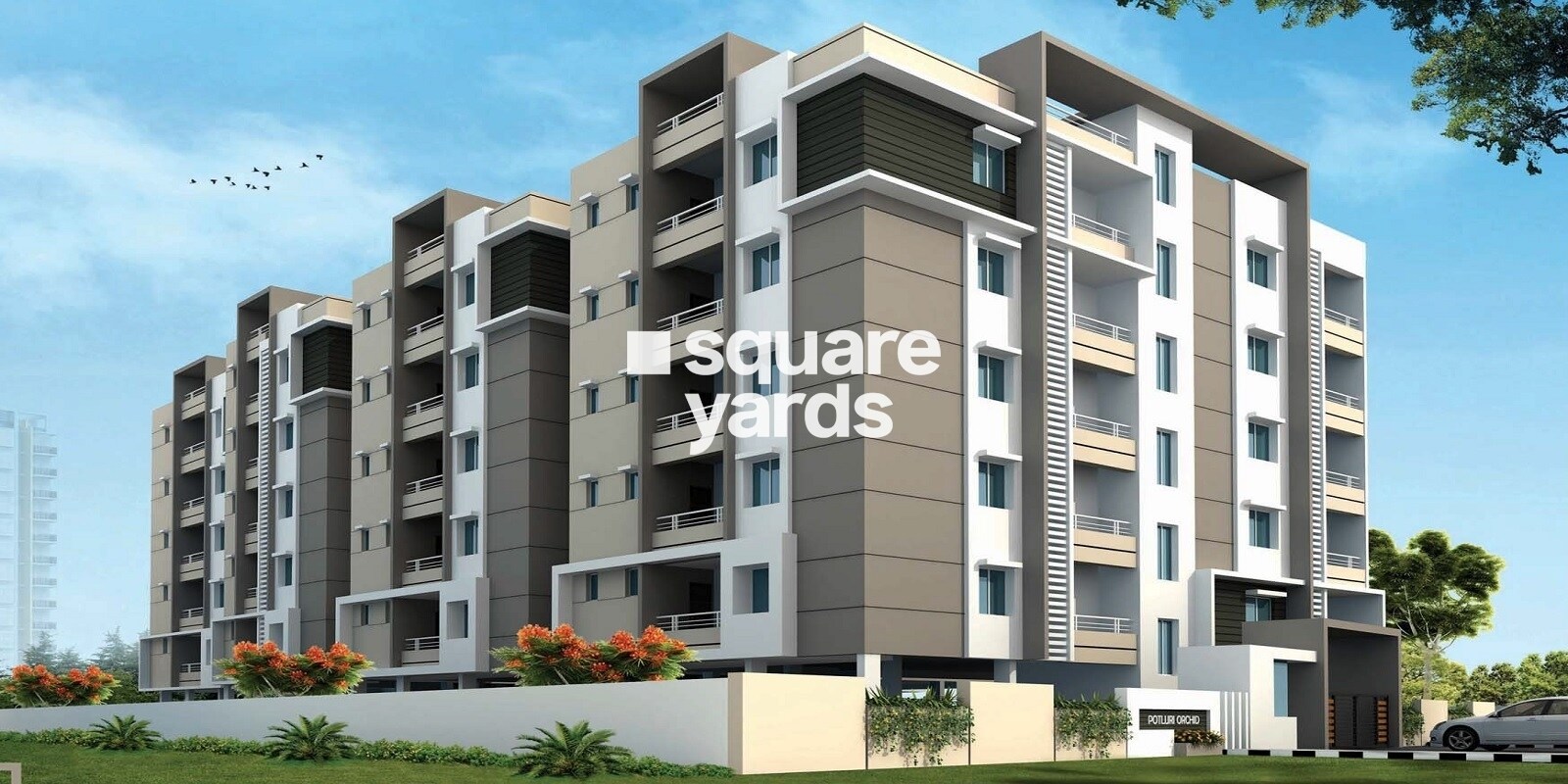 Potluri Orchid Homes residential project in Pothinamallayya Palem