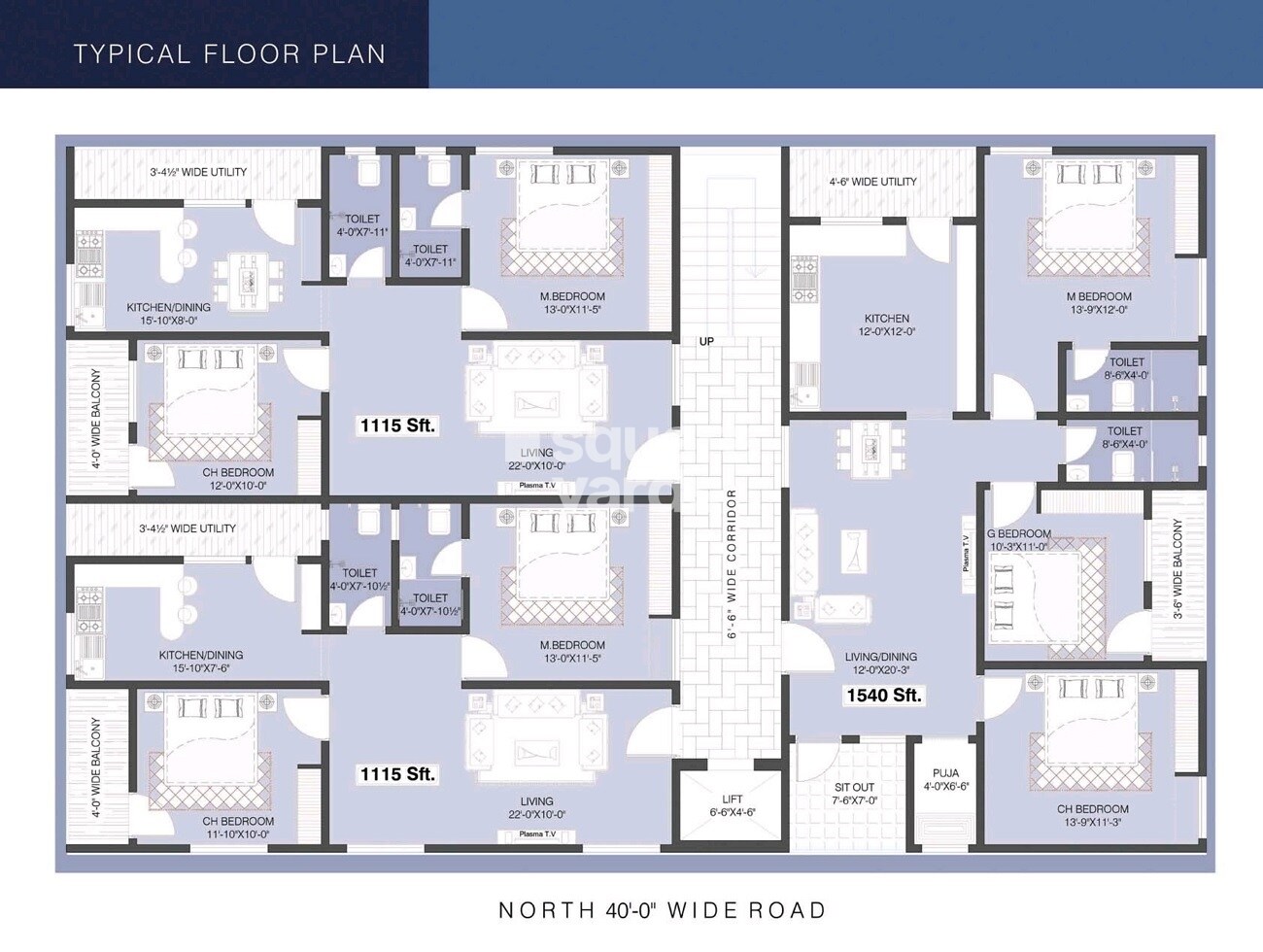 Ramachandra Enclave Vizag Floor Plans