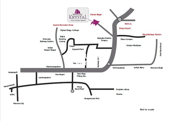 Ramky One Krystal Location Image