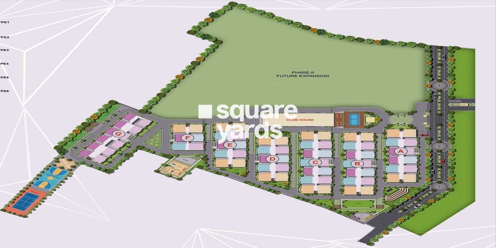 Ramky One Krystal Master Plan Image