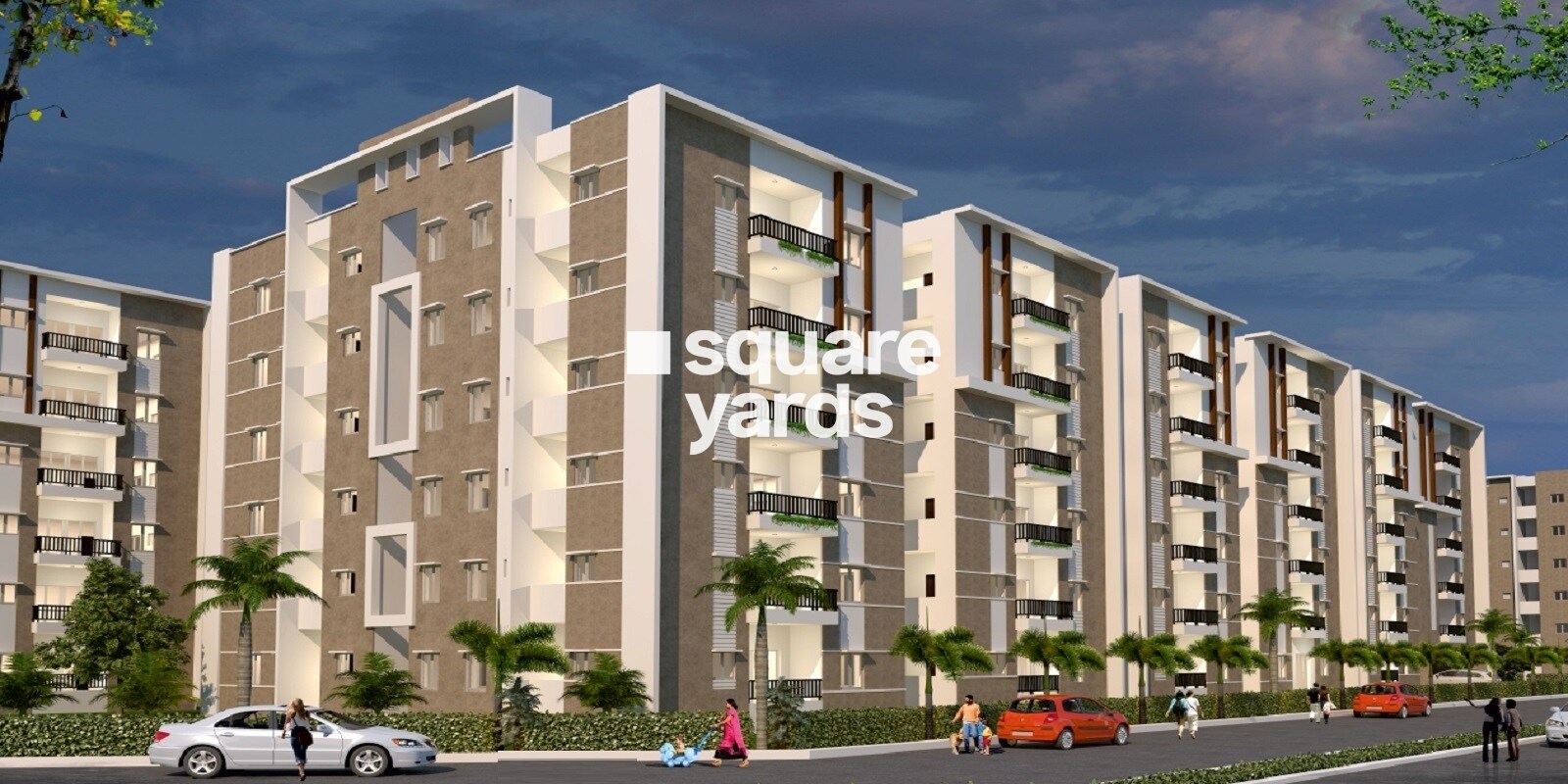 Ramky One Krystal residential project in Sheela Nagar