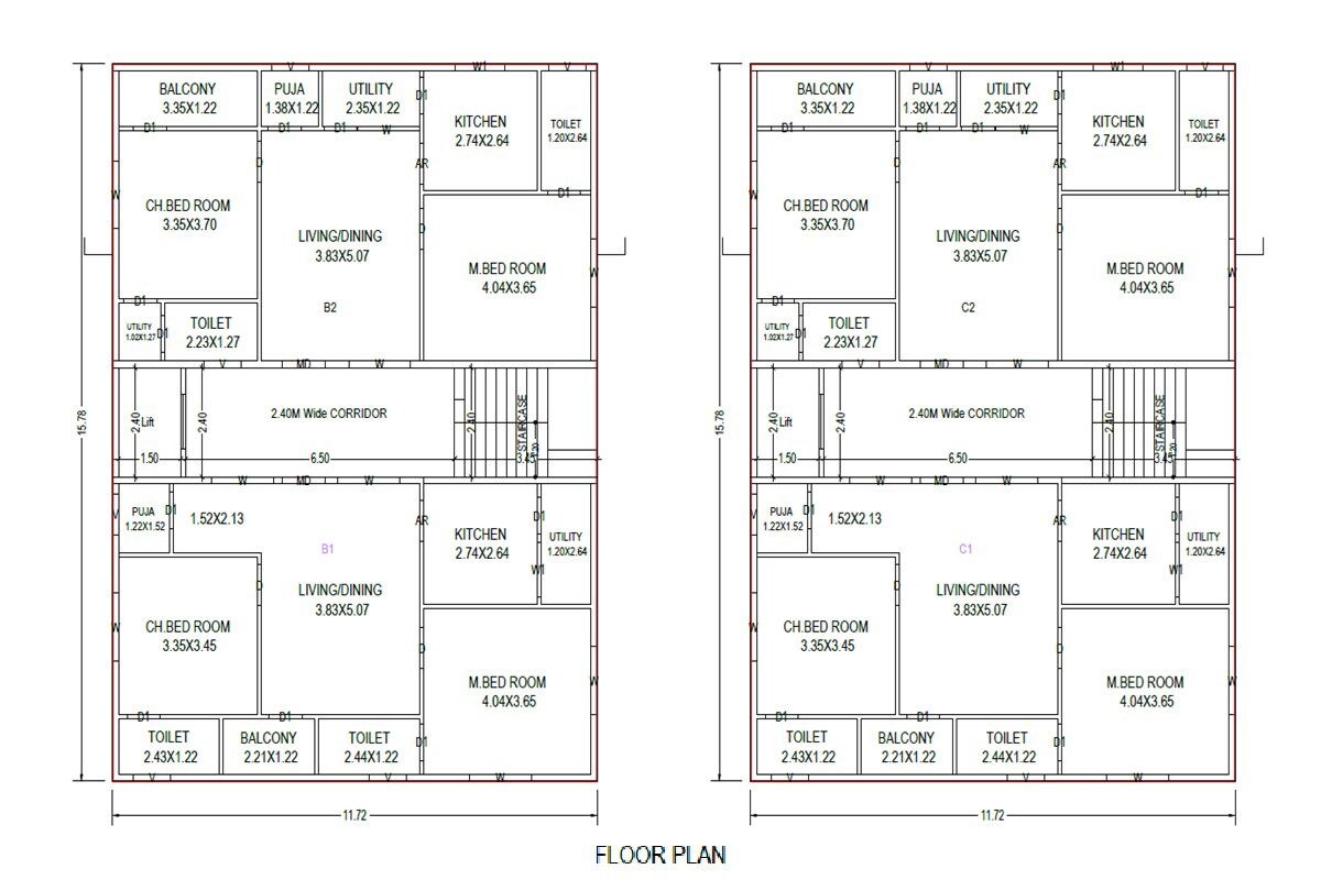 RKK Vijaya Homes Floor Plans