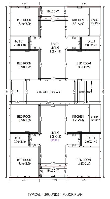 Sai Ganapathi Enclave Floor Plans