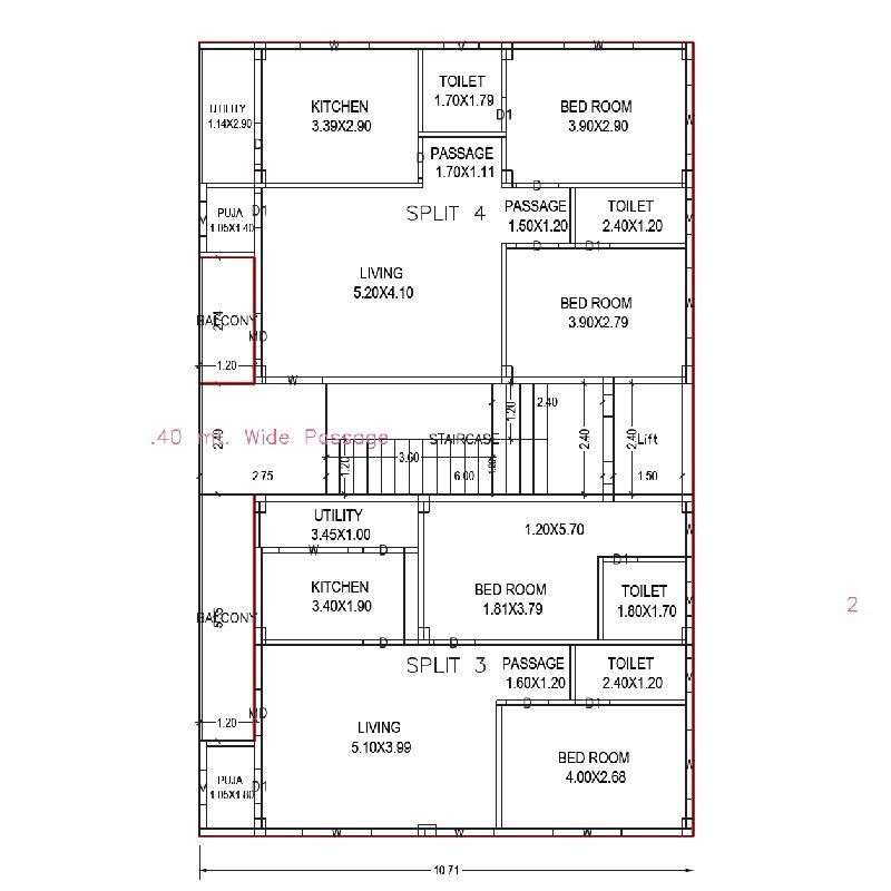 Sai Sri Lalitha Heights Floor Plans