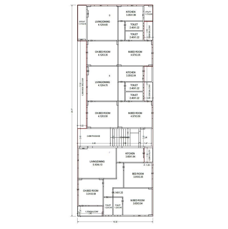 Samryddhi Nilayam Floor Plans