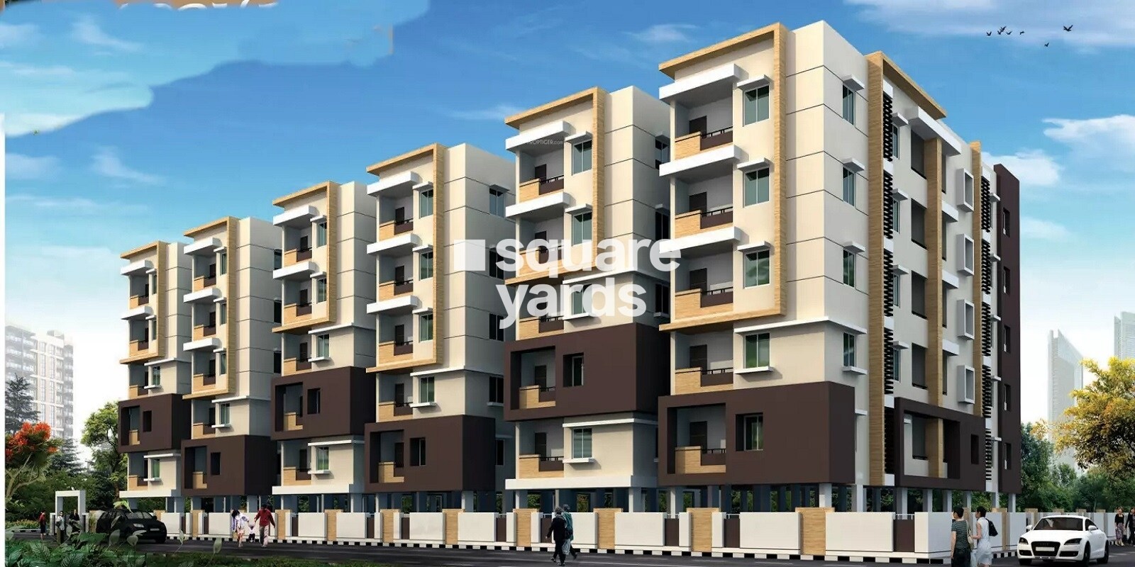 Sardar Nest Sapphire And Square residential project in Gajuwaka