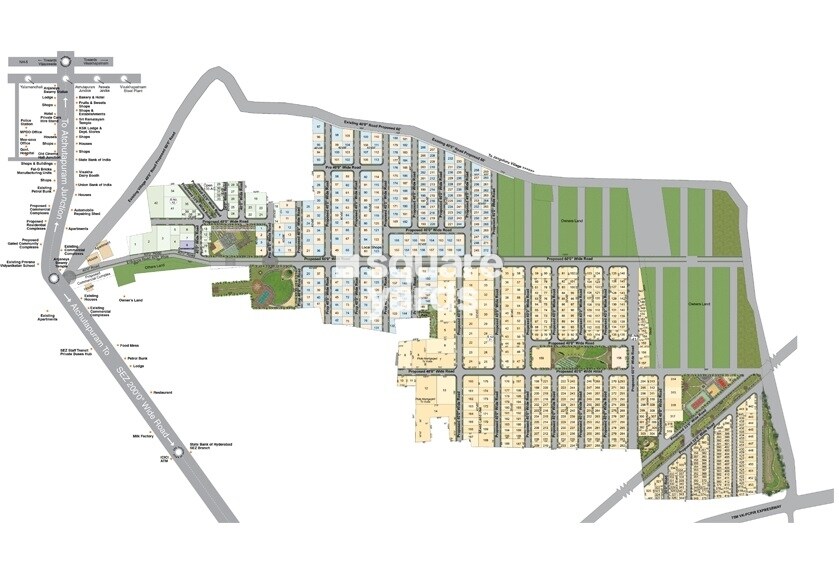 SCPL Sripuram Gardens Master Plan 1
