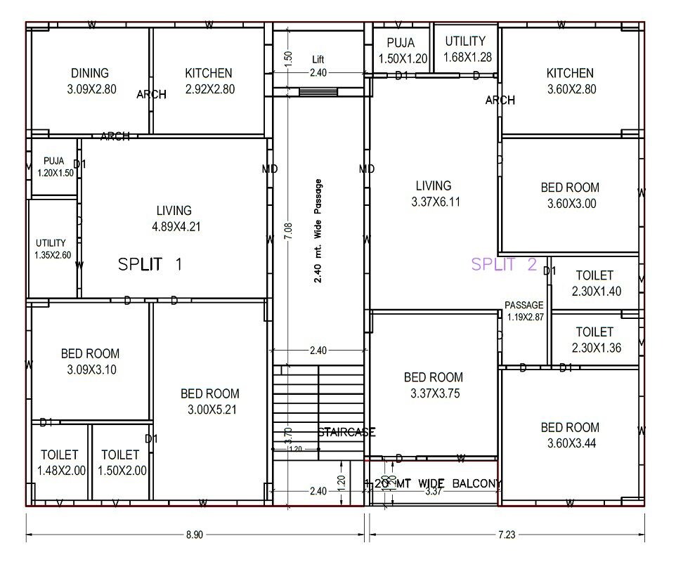 Shanvi Gold Floor Plans