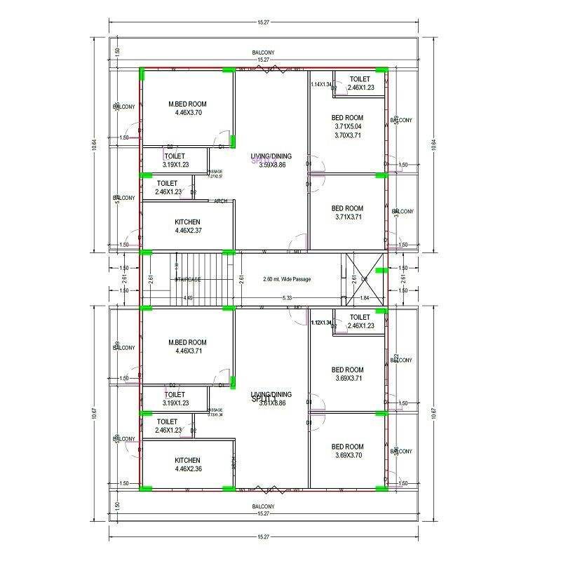 Shree Jaya Sai Dharshan Residency Floor Plans