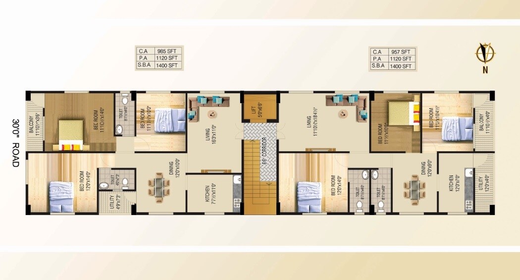 Siri White Oaks Apartment