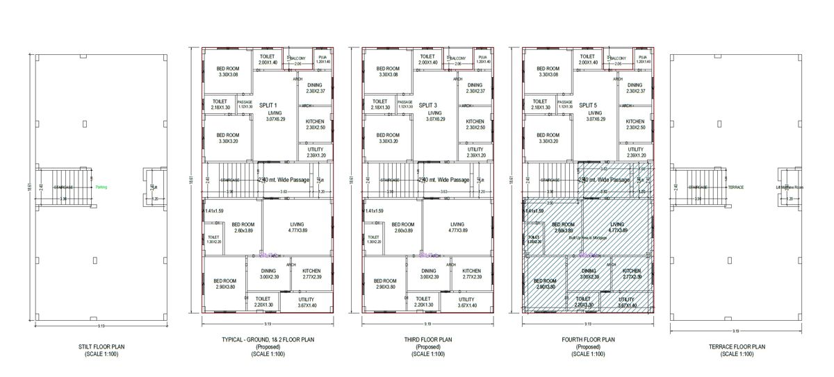 SKS SD Residency Floor Plans