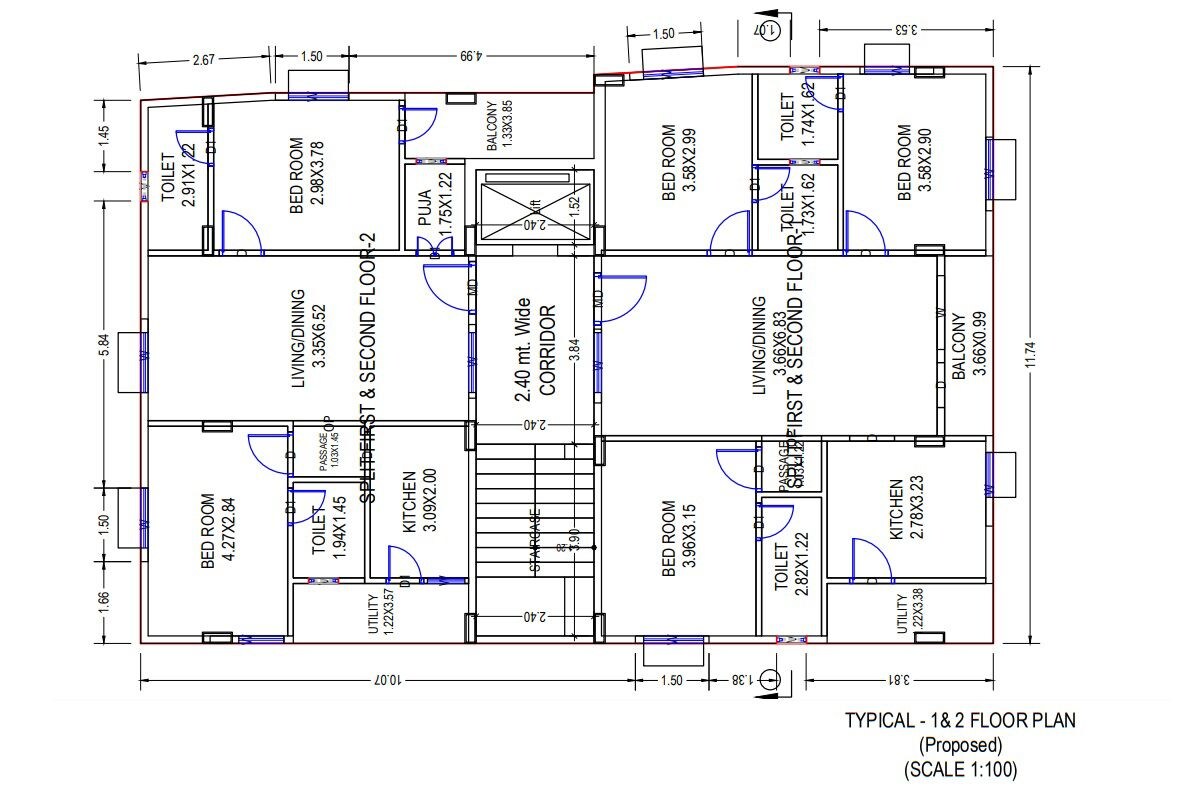 Sri Majestic Heights Floor Plans