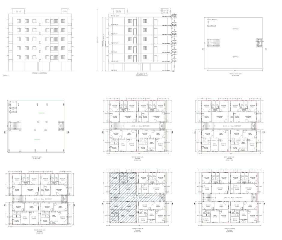 Sri Nuthan Sai Nilayam Floor Plans
