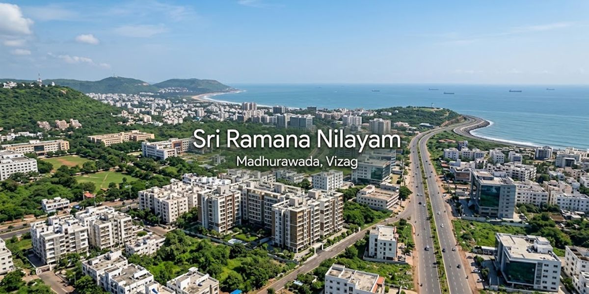 Sri Ramana Nilayam residential project in Madhurawada