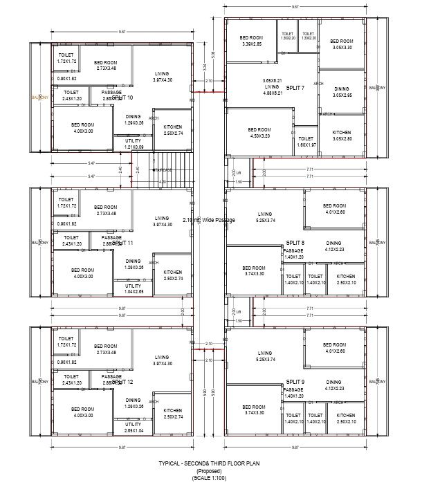 Sri Saanvi Aavaas Floor Plans