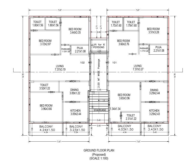 Sri Sai Srinivasa Sunrise Floor Plans