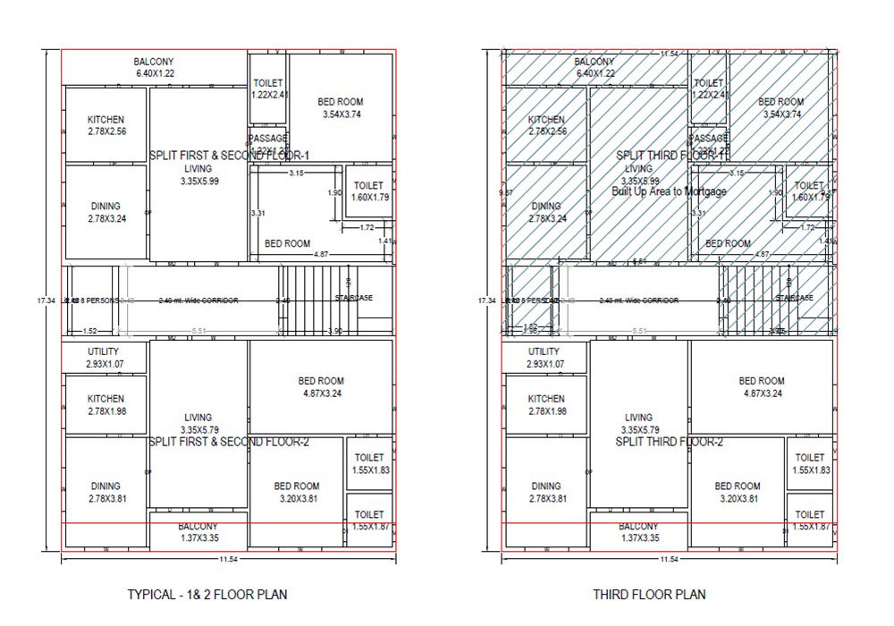 SSV Surya Heaven Floor Plans