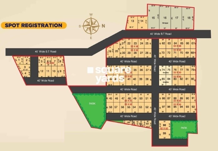 Subham Homes Master Plan 1
