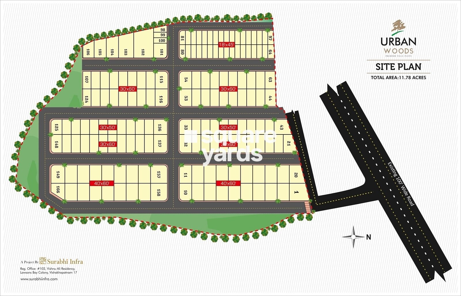 Surabhi Urban Woods Phase 1 Master Plan 1