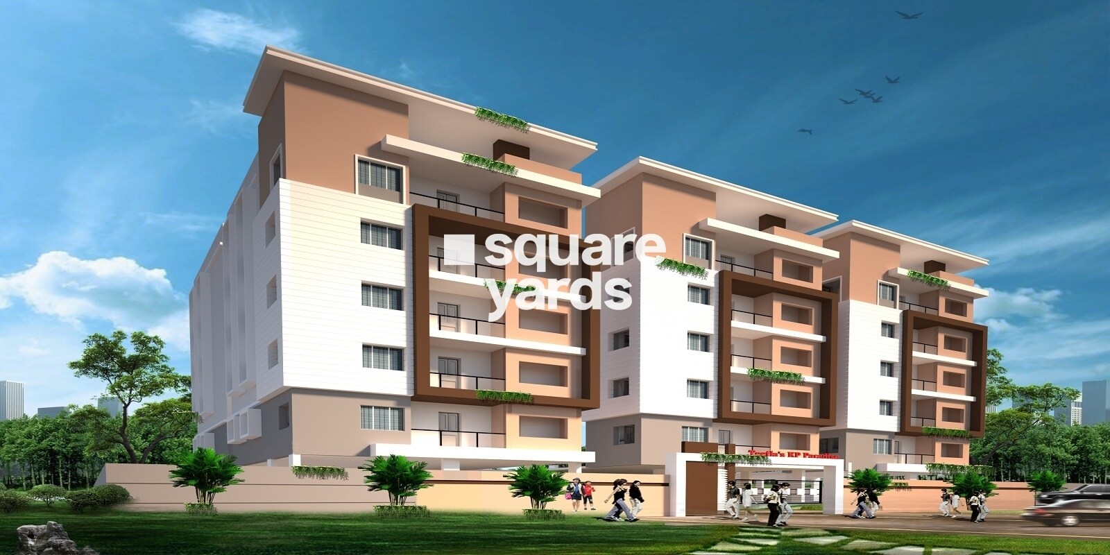 Teetlas KP Paradise residential project in Madhavadhara